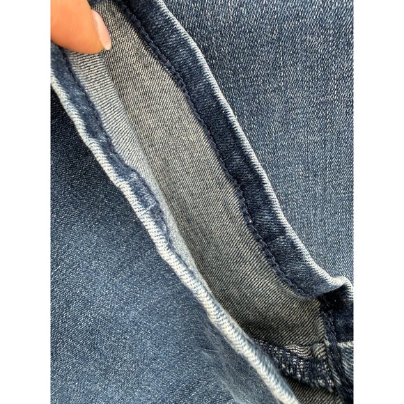 UNIVERSAL STANDARD Seine High Rise Straight Leg Jean 12 Anzio Blue - Picture 5 of 14